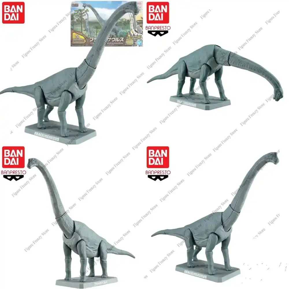 

Special Offer Plastic Model Kit for Bandai Plannosaurus Brachiosaurus with Skeleton Fossil for Mol Toys Garage Statue
