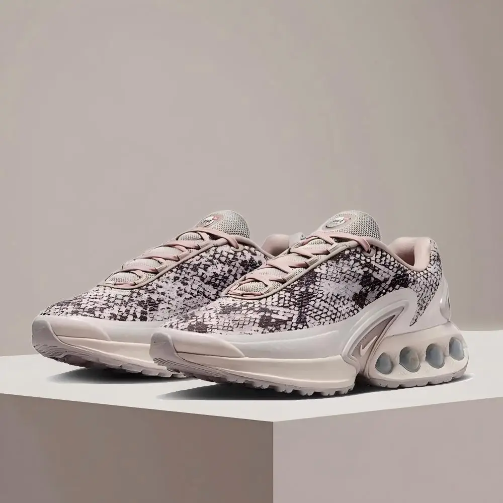Nike Air Max DN PRM Women's Cushioned Fashion-Forward Sneakers - Casual Slip-Resistant Durable Running Shoes HF5512-200