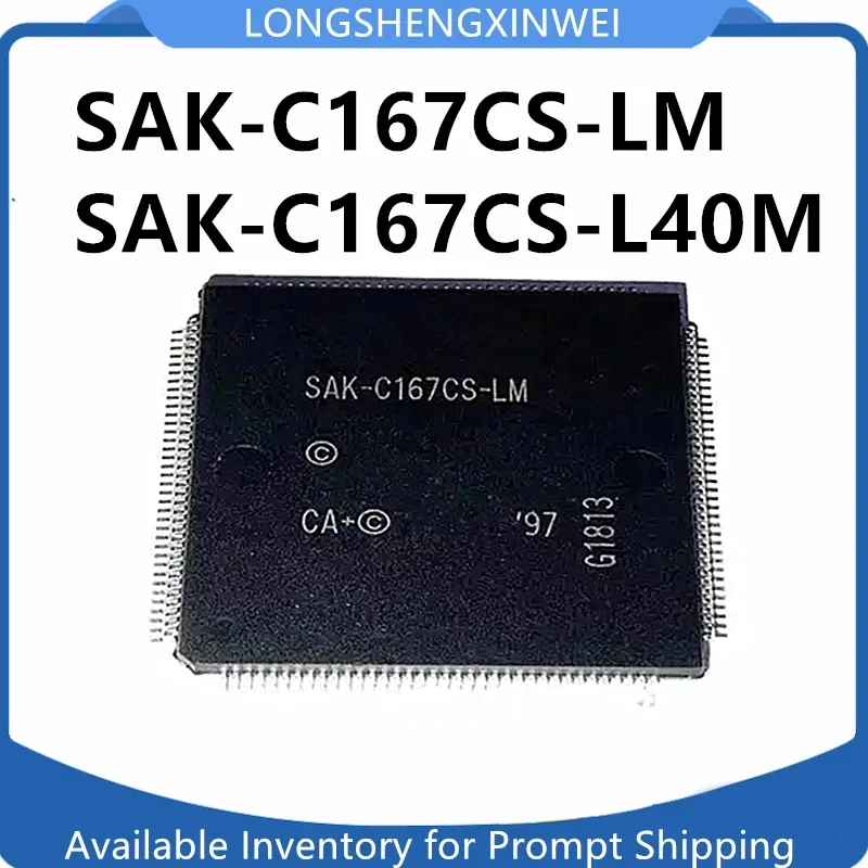1PCS NEW SAK-C167CS-L40M SAK-C167CS-LM Automotive Computer Board CPU Chip Package QFP144