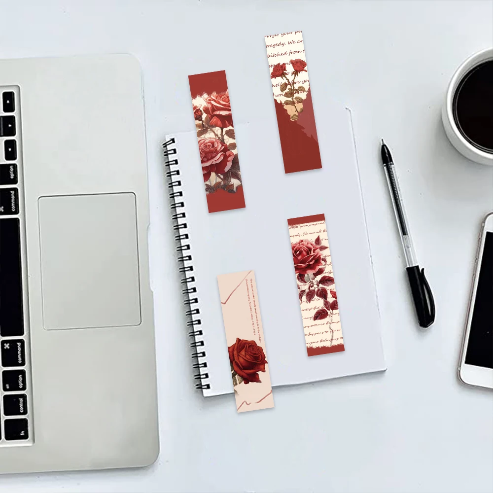 30 шт., Закладка-бабочка в виде Розы