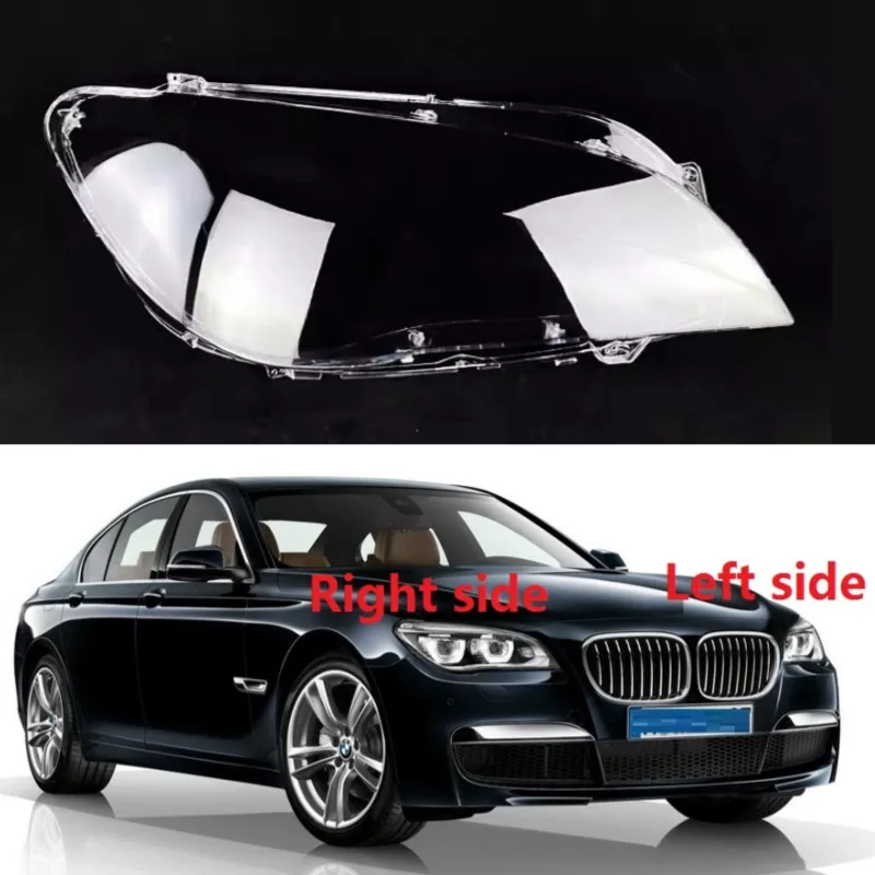 For BMW 7 Series 2009 2010 2011 2012 2013 2014 2015 F02 F01 730 735 740 745 Headlamp Cover Lampshade Transparent Headlights Lens