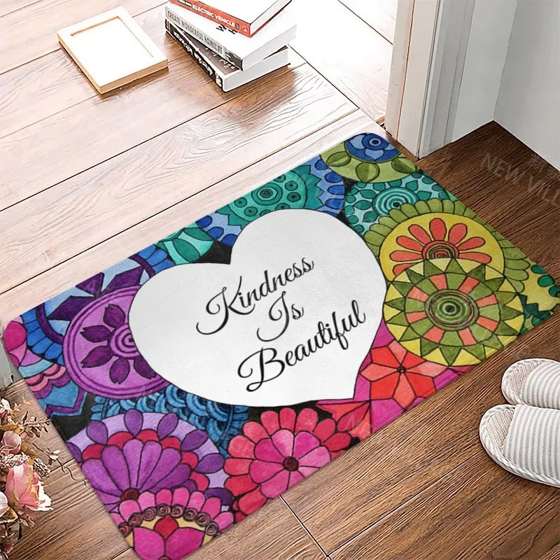 Mandala Anti-slip Bath Mat Bathroom Small Rug Shower Mat Home Decor Door Mat Kitchen Bedroom Entrance Room mats Persia vintage