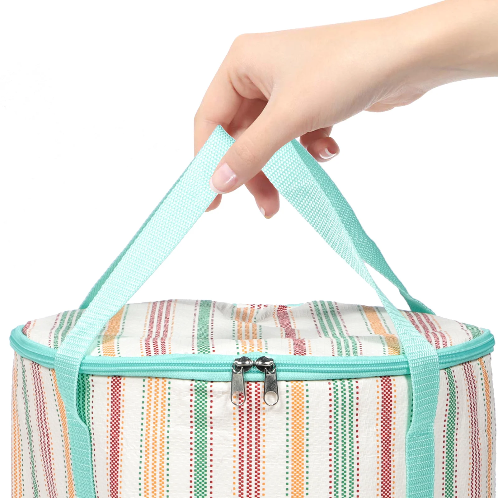 Folding Foot Bath Basin Large Storage Insulated Zipper Soaked Foot Basin Reinforced Stability Travel Home Supplies