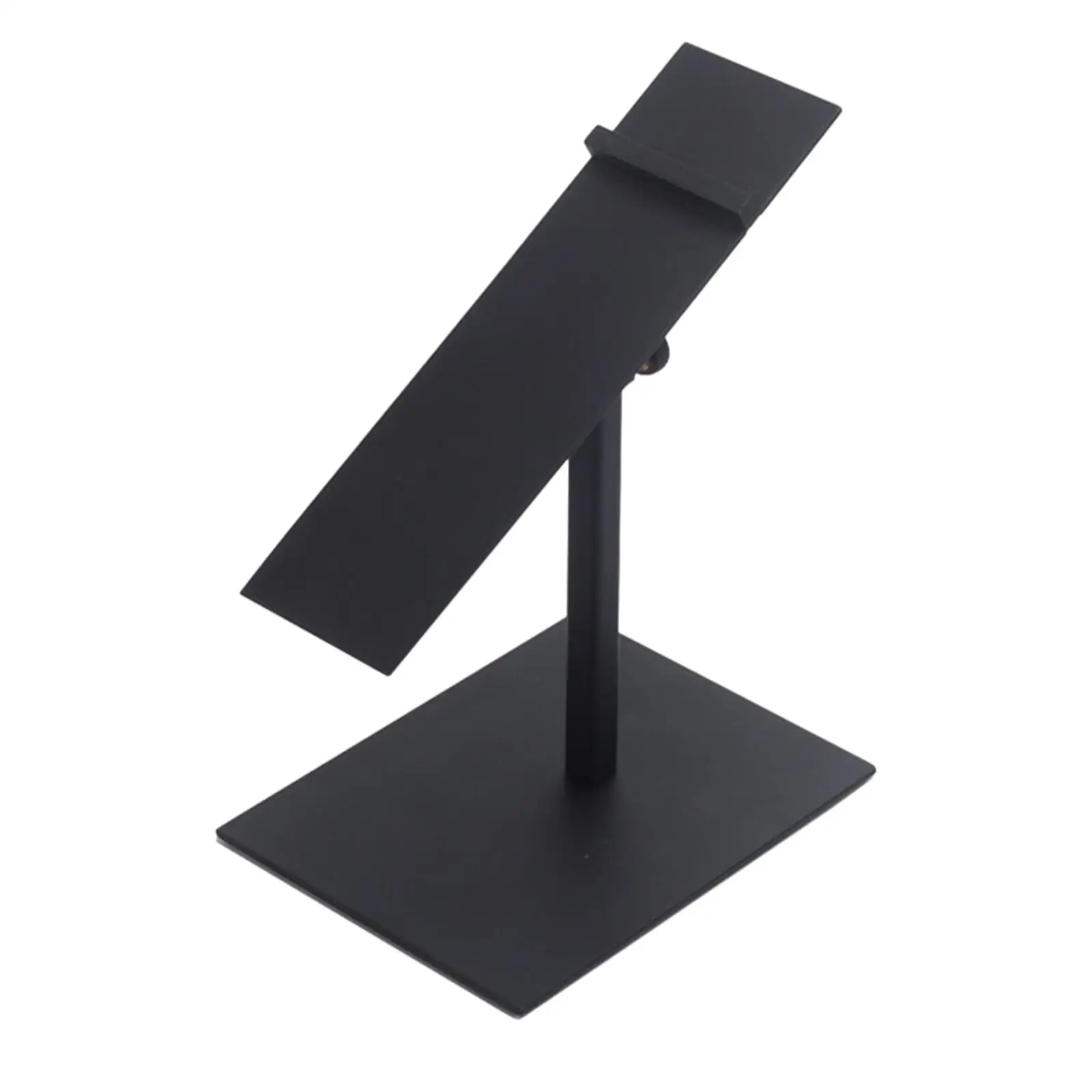 Iron Rack Adjustable Height Black Prop Rack Riser Stand Space Saver