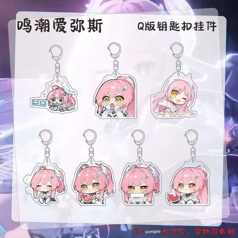 

Wuthering Waves Game Peripherals Cute Q Ver. AEMEATH Figure Acrylic Pendant AEMEATH Figurine Acrylic Keychain Decoration Toys