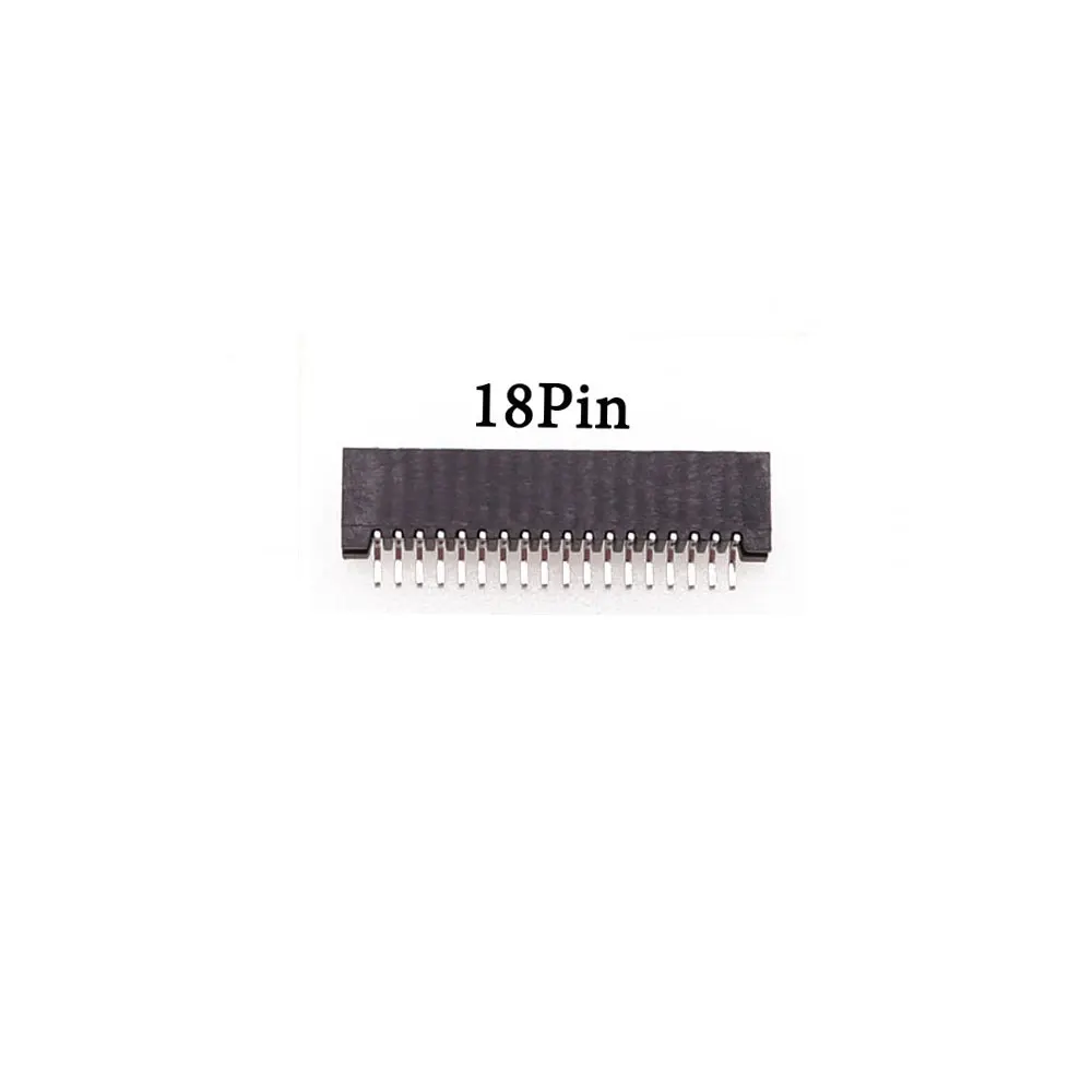 cltgxdd 18-pin 19-pin FOR PS2 game controller button film socket conductive film slot connector repair game board accessories