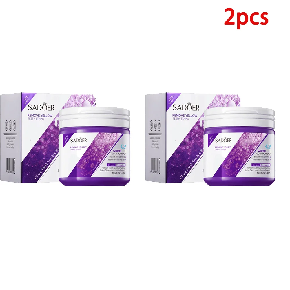 Teeth Whitening Powder,Removes Stains, No Sensitivity,Enamel-Safe Toothpaste Whitening Powder for Coffee, Tea, Food, Wine,Stains