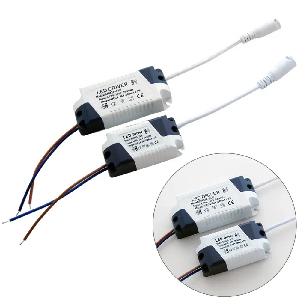 LED Driver 8-18W 8-24W Lighting Accessories Transformer Panel Ceilling Light Transformer 90-265V Power Supply Convert Adapter