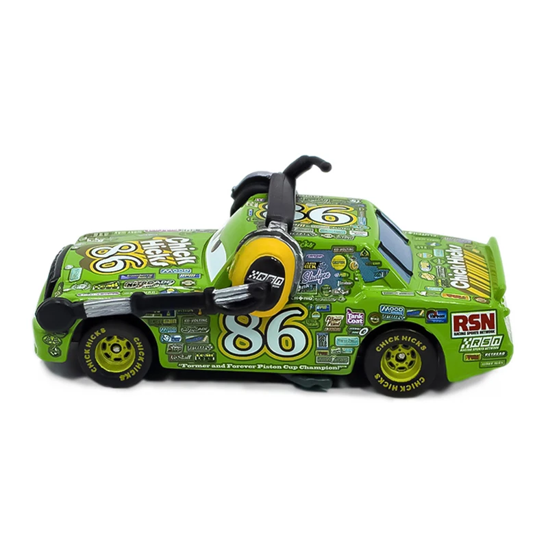 ديزني بيكسار سيارات لعبة مجسمة سماعة الطريق الفتوة أنيمي الشكل العاصفة جاكسون سباق البرق ماكوين 1:55 يموت يلقي سبيكة هدايا للأطفال