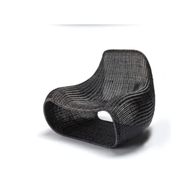 

B & B Creative Outdoor Indoor Rattan Chair Furniture Nordic Simple Southeast Asian Rattan Sofa Hotel Model Room Leisure
