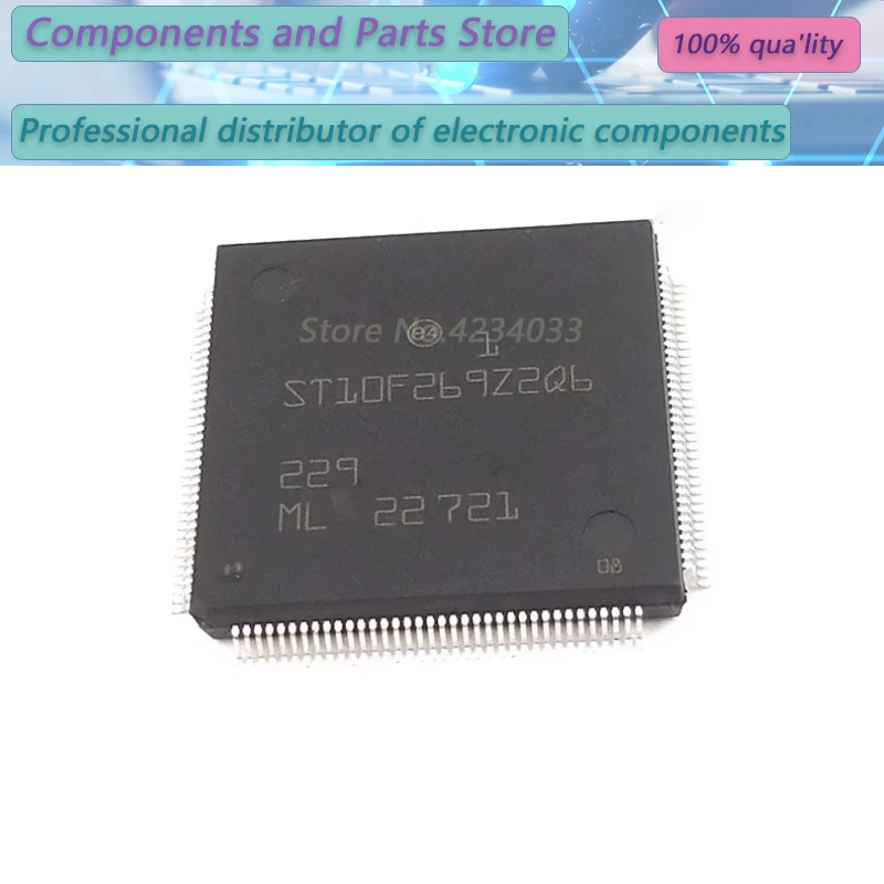 

2-10PCS ST10F269Z2Q6 ST10F269Z2 ST10F26 9Z2Q6 QFP144 NEW 100% ST10F269Z2Q6