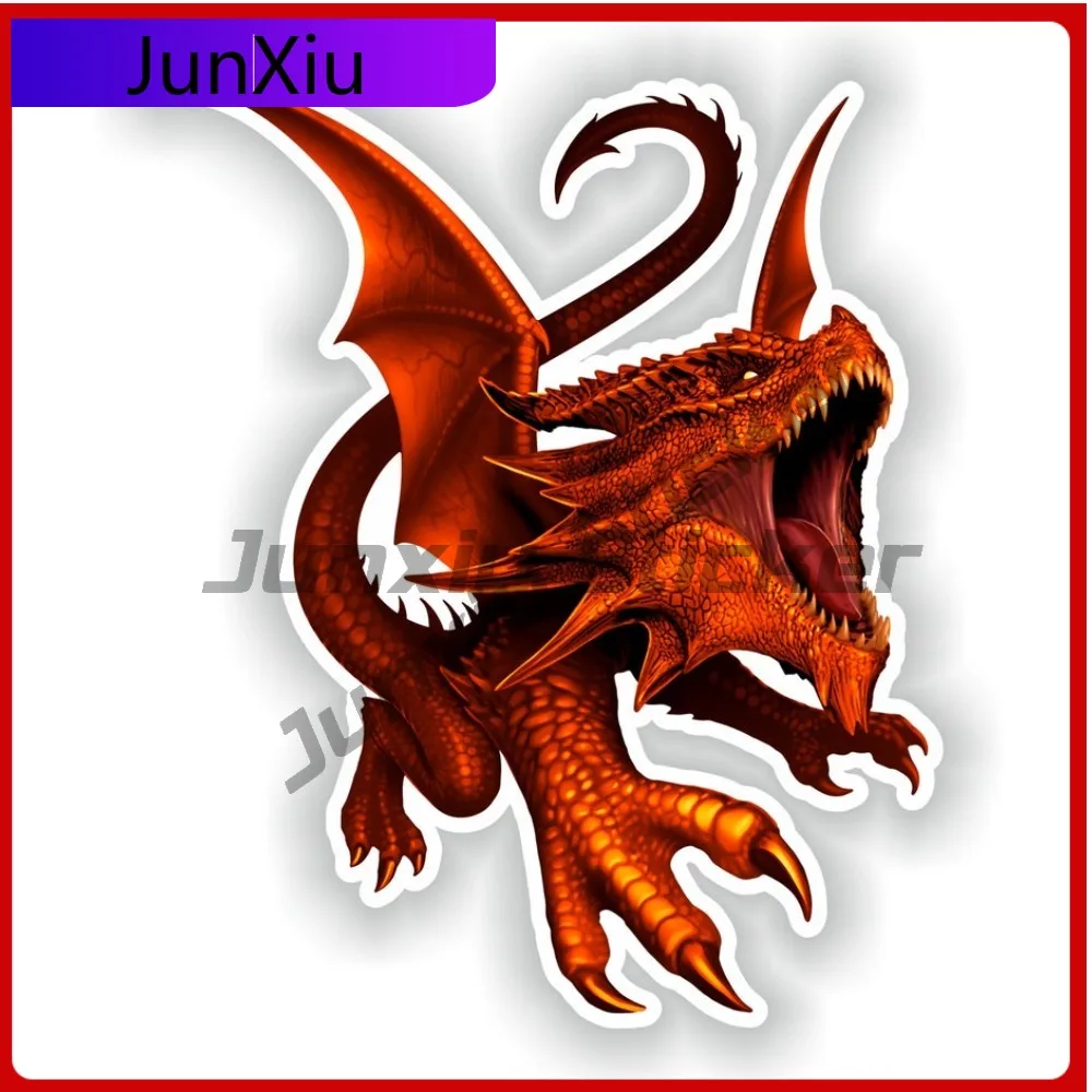 

Cool Red Stylish Motorcycle Fade Resistant Sticker Accessory Accessory Wall Truck Scratch Proof Stickers Funny Cute Durable UV