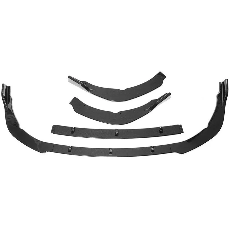 Damei Auto Front Lip For  Camry 2018-2019 8th Style Sports Front Lip Modified Auto Part Three-Stage Front Shovel