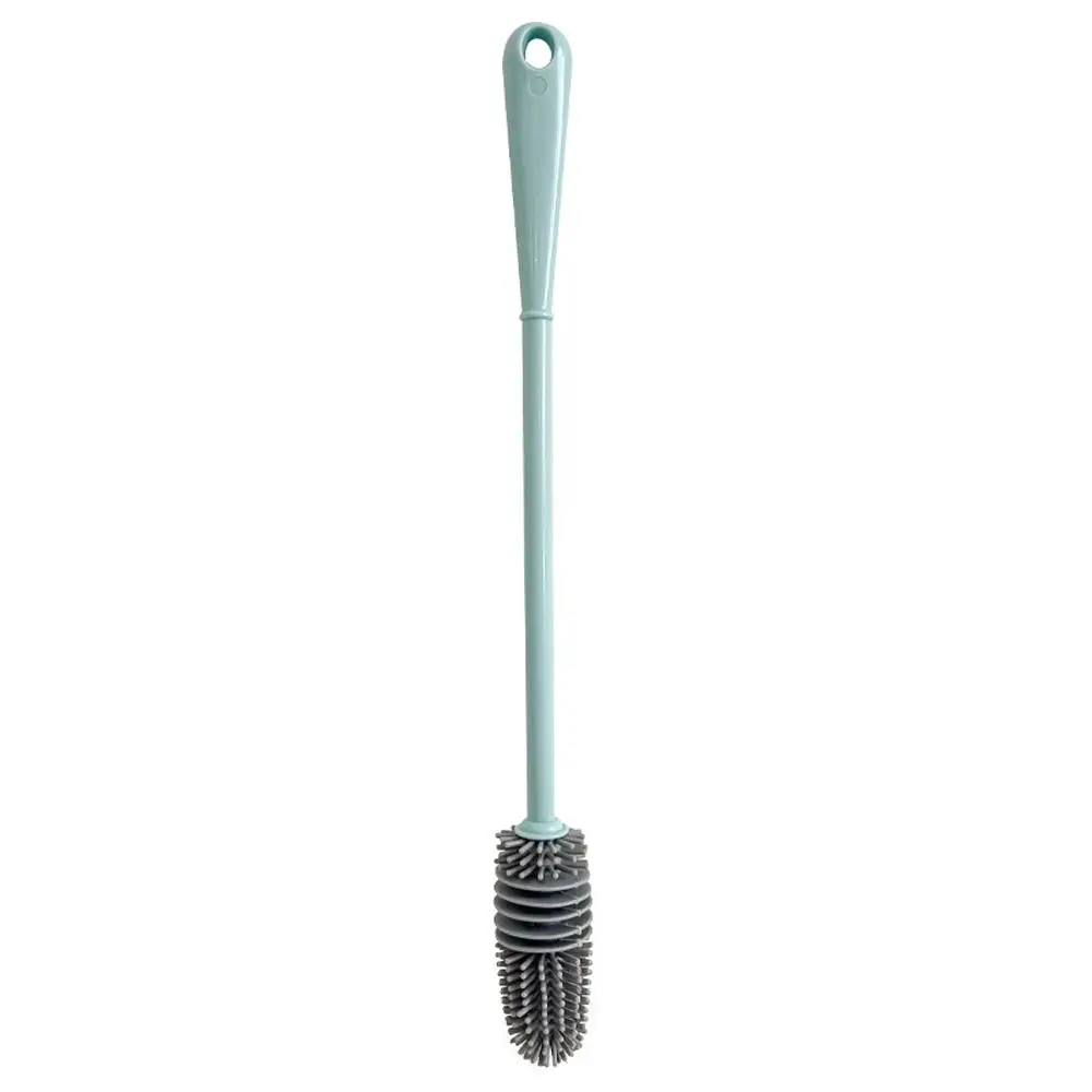 

Long Handle Cleaning Brush Food Grade Multi-function Silicone Glass Cleaner Cleaning Tool Cup Scrubber Milk Bottle Brush