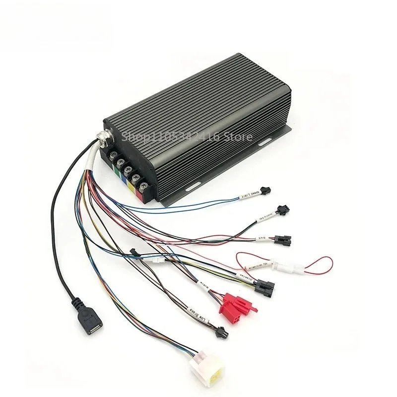 SVMC72150-APT V2 48V 60V 72V 150A 4KW BLDC Controller w/ UKC1 TFT Display & Bluetooth for QS Spoke Motor