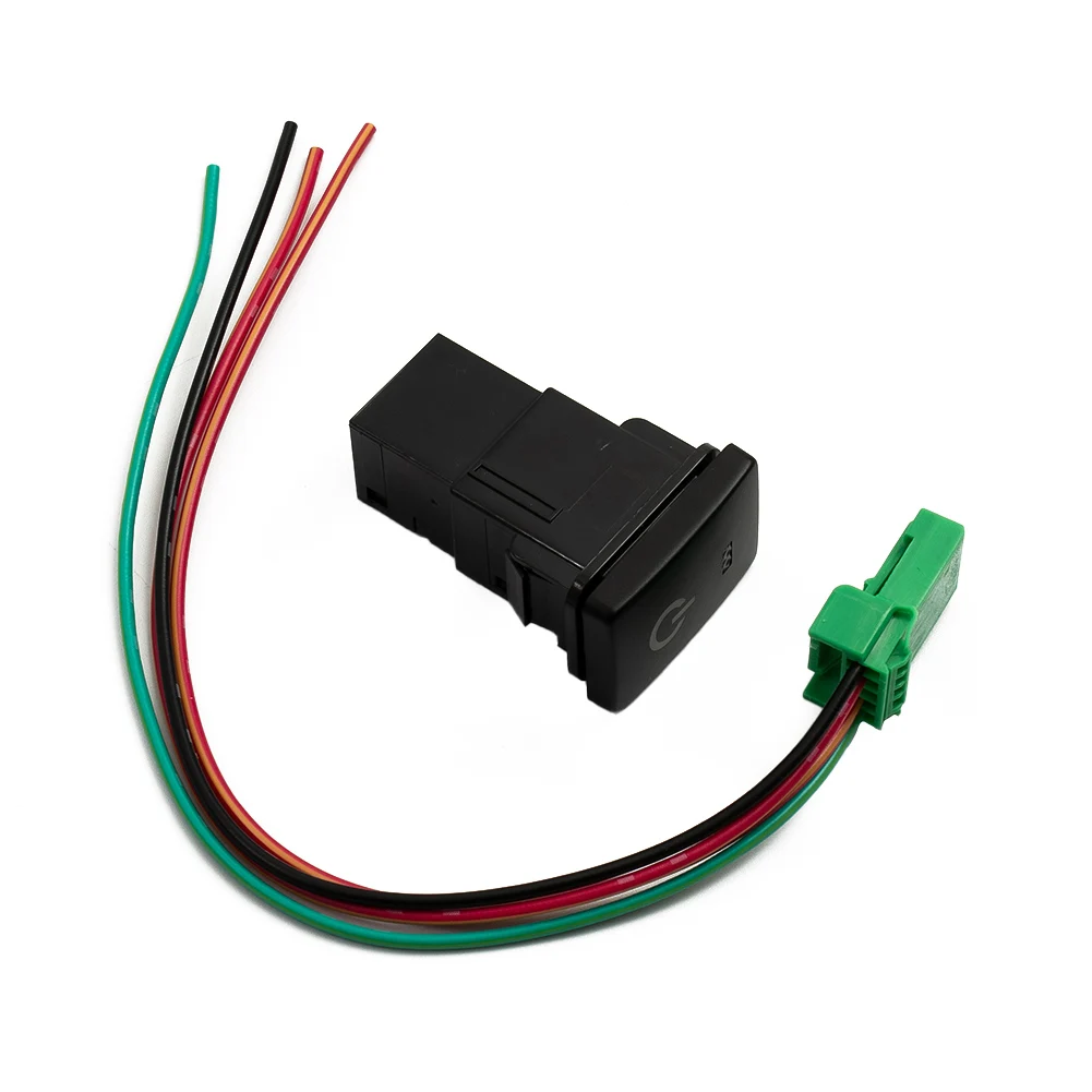 Built-In Power Light Switch ON-OFF Parts 1pc Replacement Accessories Auto Black High quality Power Light Blue LED
