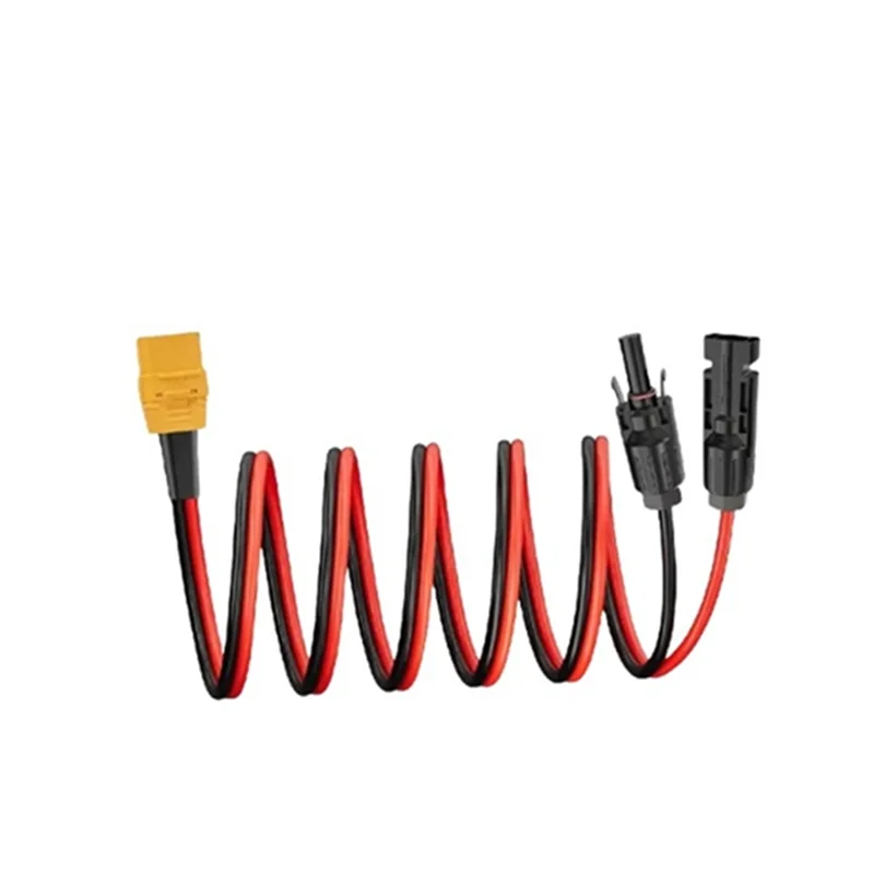 

A37T-для портативной электростанции, разъем солнечной панели 10AWG, 2 м, XT90, женский адаптер, зарядный кабель для дрона с литиевой батареей