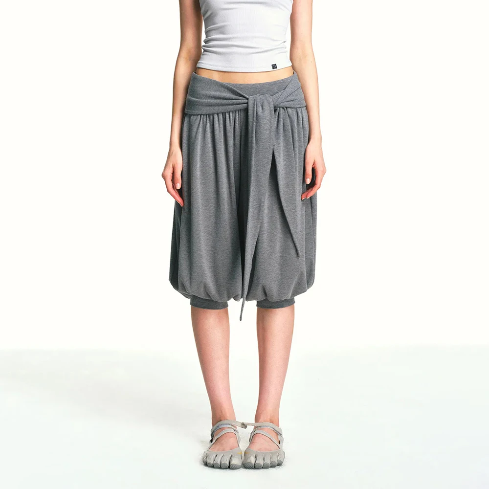 2026 Summer New Unisex Solid Color Five Long Pants American Retro Fashion Trend Casual Loose Breathable Niche Neutral Bottoms