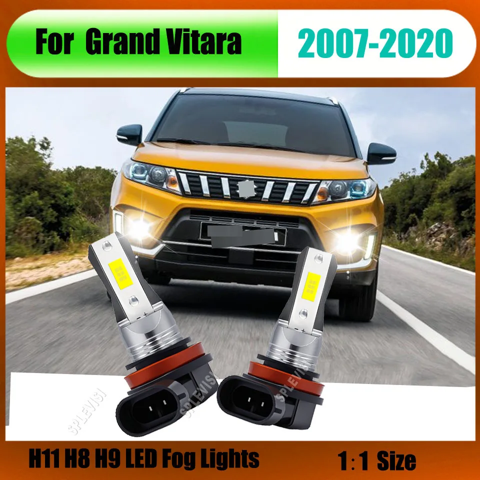 

H11 Fog Light Upgrade – Say Goodbye to Dim, Yellowish Light For Suzuki Grand Vitara 2007 2008 2009 2010 2011 2012 2013 2014-2020