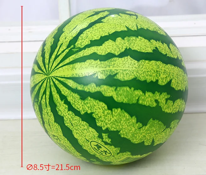 Children's Parent-child Outdoor Sports Toy BallPVC Watermelon Ball Children's Inflatable Patting BallFun Watermelon Toy Ball