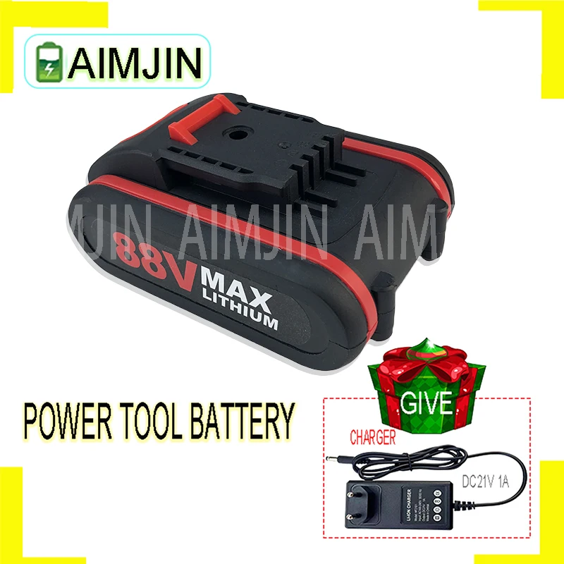 For Worx 88V 2000mAh Rechargeable Li-ion Battery Suitable for Cordless Screwdriver Power Tools Replacement Battery