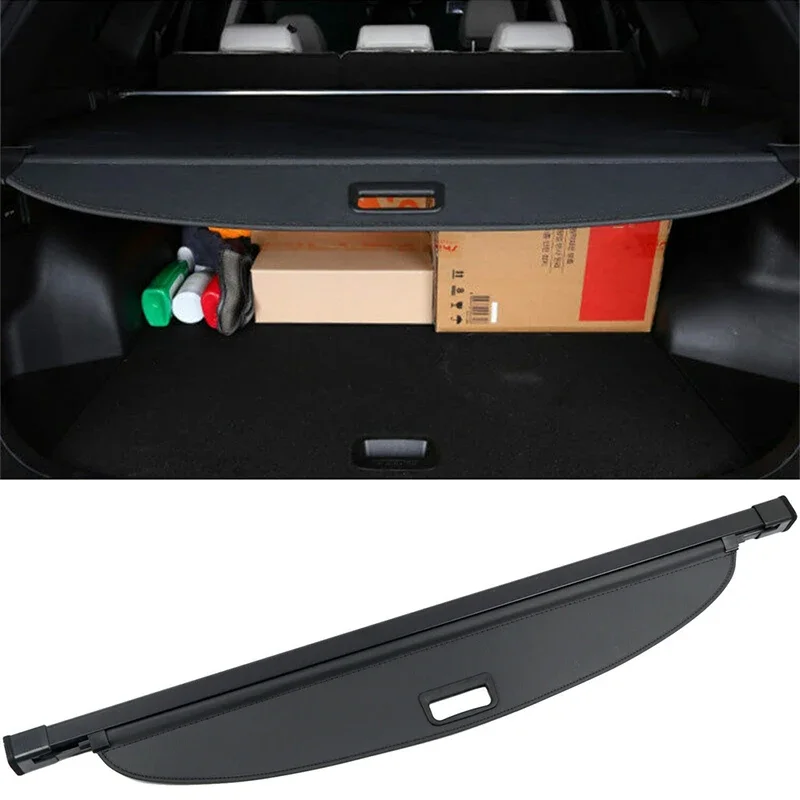 Rear Trunk Storage Partition And LED Decorative Light For Hyundai Tucson 2022 Car Interior Storage Retractable Cargo Partition