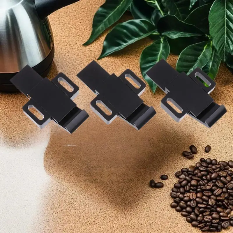 أجزاء تثبيت إطار قفل بمشبك للباب من سبائك الألومنيوم الأسود مناسبة لملف الألومنيوم القياسي الأوروبي 3030 4040 4545