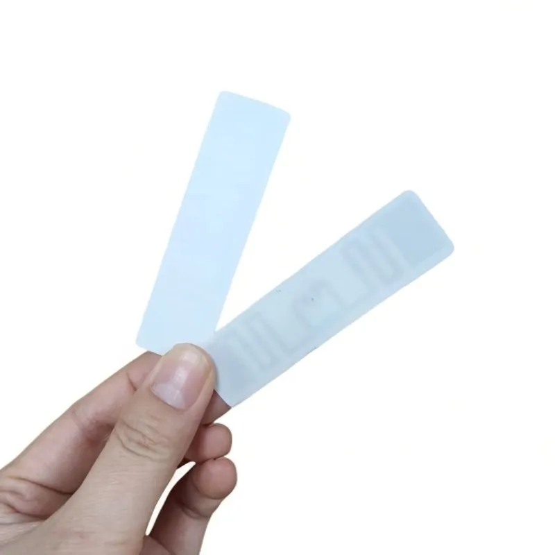 250 Pieces 73*20  Passive 860-960mhz U8/U9/KU7 Flexible Uhf Rfid Tag Inlay Label Sticker for Asset Inventory