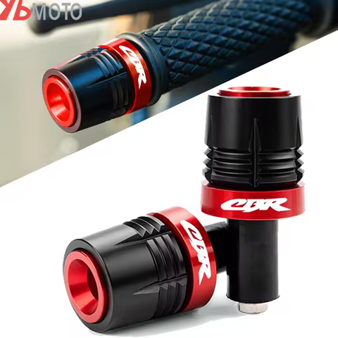 For Honda CB CBR CBR600RR CBR1000RR 650R 600 954 1000 RR 1100XX CB750 CB500X CB400 CB500F CB650F Motorcycle Handlebar end plug