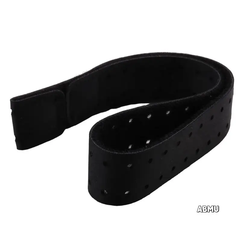 

4Pcs Adjustable And Breathable Replacement Armband Soft Strap Band For Heart Rate Monitor -Wahoo (Black+Orange)