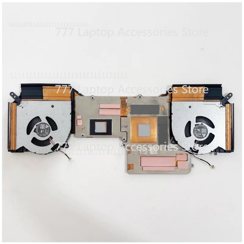 Original used For Lenovo Legion 7 16ACHg6 Laptop CPU Cooling Fan Thermal Module Heatsink 5H40S20293 5H40S20294 5H40S20296 DC 10V