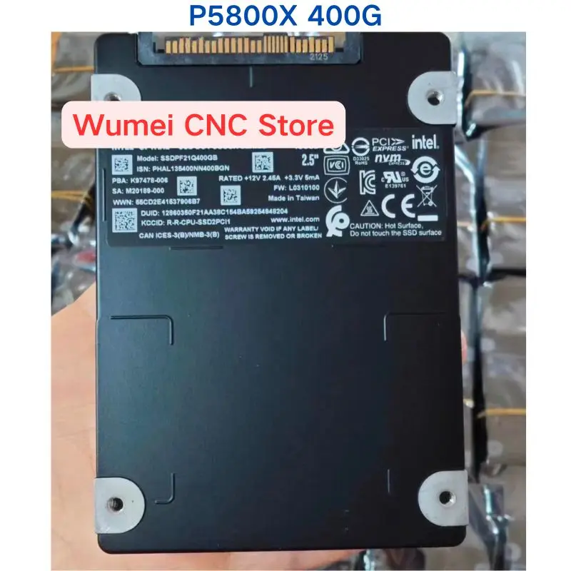 Second-hand test OK P5800X 400G U.2 Enterprise Solid State Drive SSDPF21Q400GB Health level 100% Other inquiries