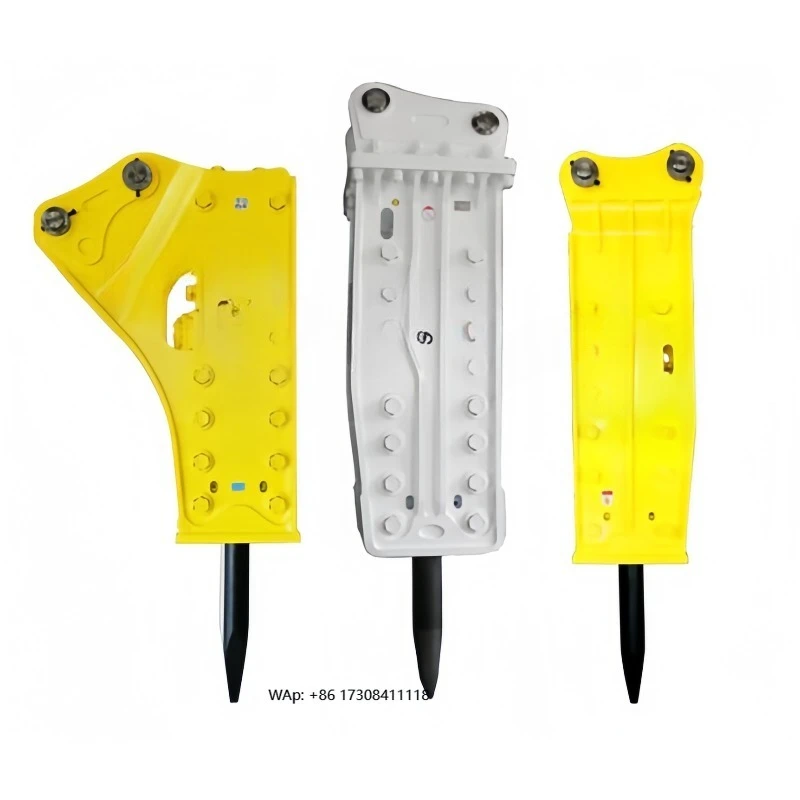 Industrial-Grade Alloy Steel Hydraulic Breaker Hammer Adjustable Impact for Mining Operations for 1.2-65t Excavators