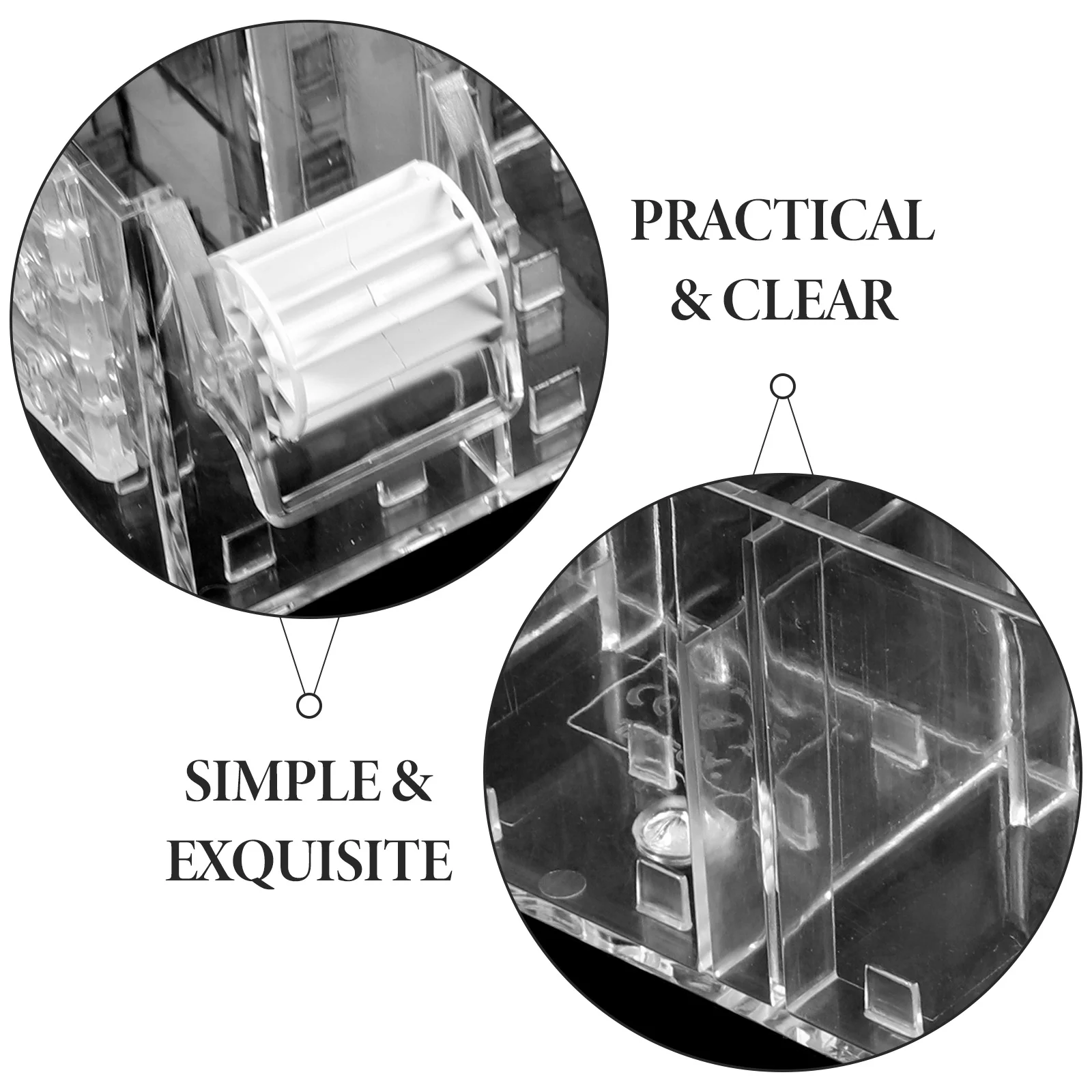 

1Set Fish Tank Filter Box Acrylic Aquarium Purification Filtration Box Hanging Drip Water Pump Oxygenation for Home