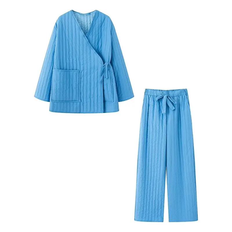 Loose Cotton Jaet Set for Women Autumn 2025 Faionable Versatile Men's Outerwear Sle Two-Piece Suit Casual Comfortable