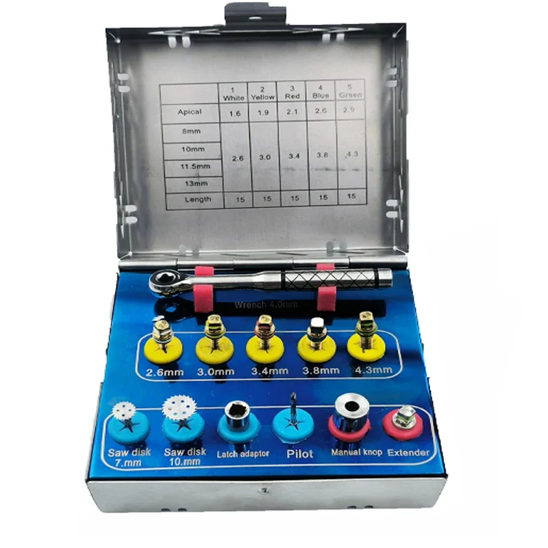 Dental Implant Surgical Tools Bone Splitting Compression Kit Sinus Lift Expander Screw for Oral Surgery and Bone Grafting - Image 4