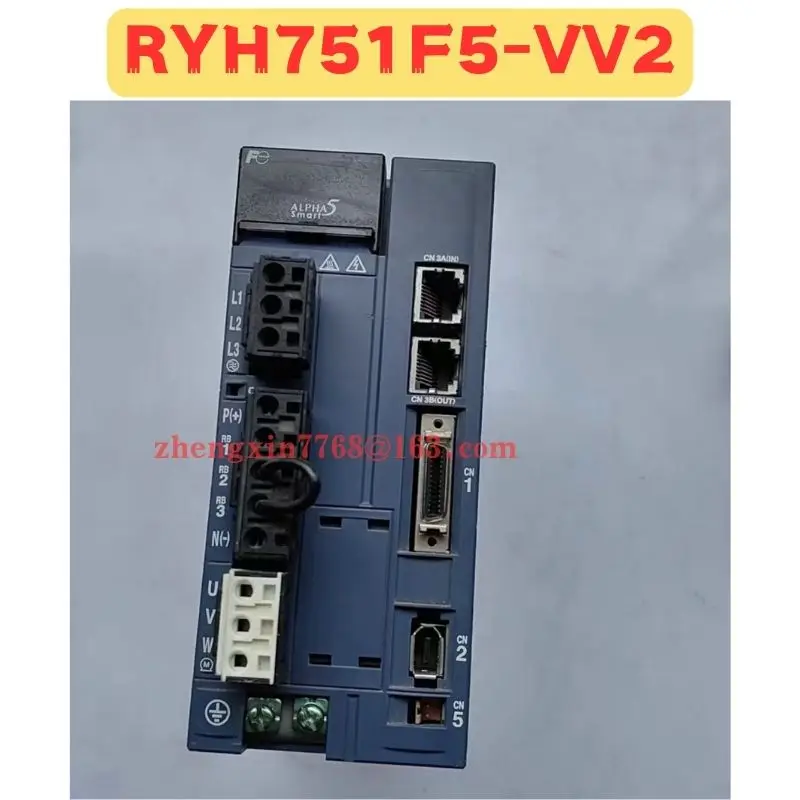 Used Servo Drive RYH751F5-VV2 RYH751F5 VV2 Normal Function Tested OK