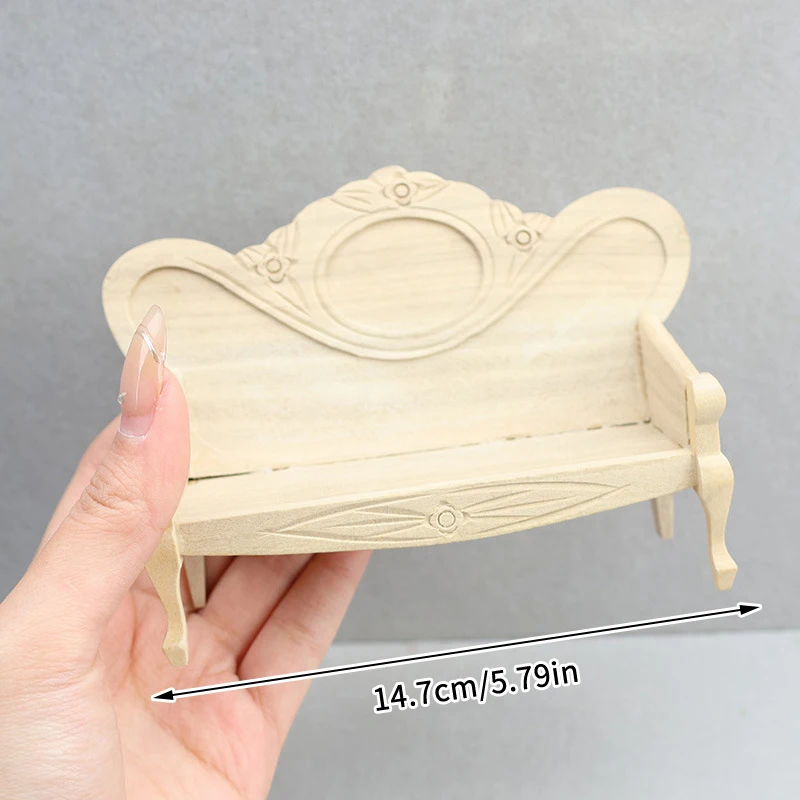 

1:12 Dollhouse Miniature Sofa Chair Furniture Living Room Model Decor Toy Doll House Accessories