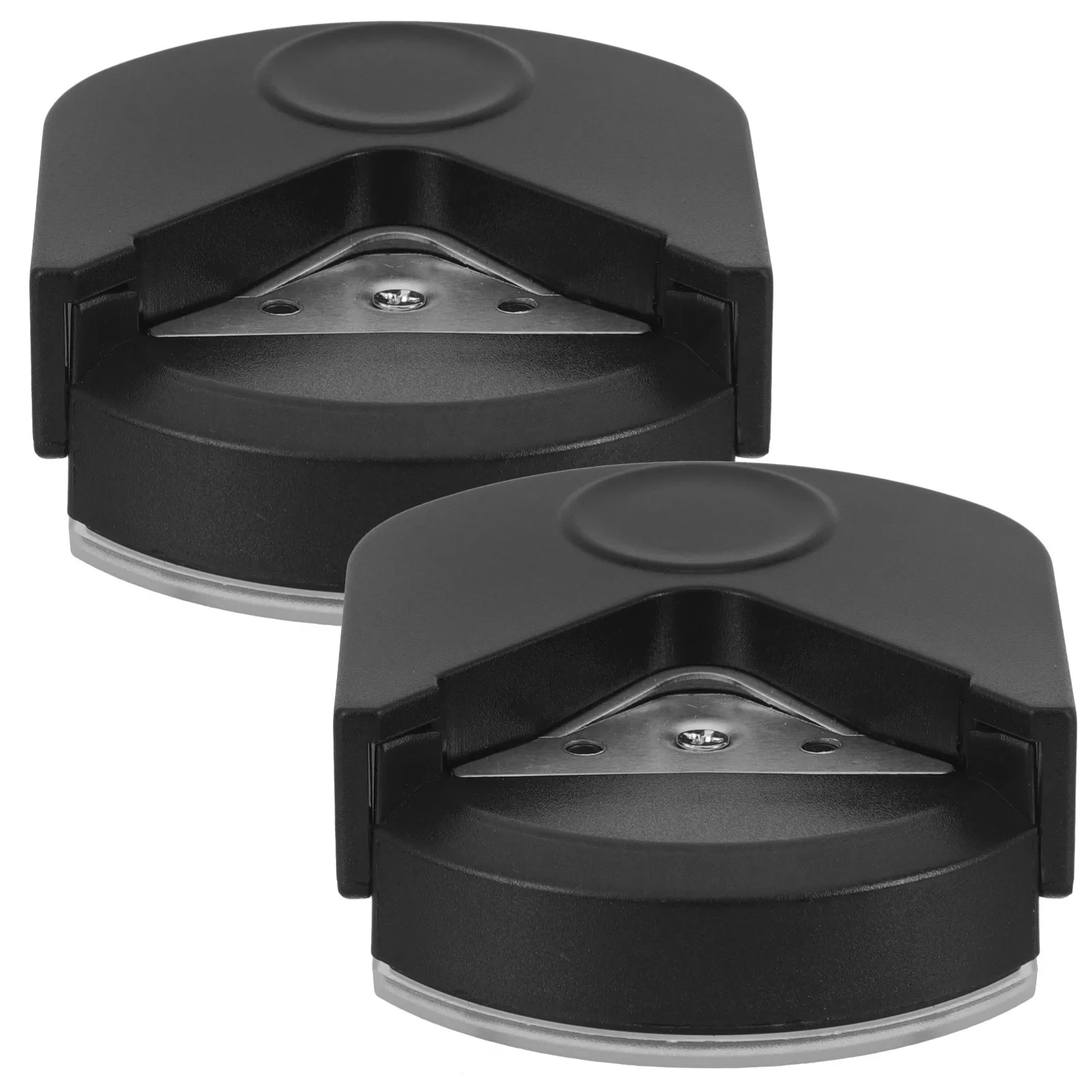 เครื่องเจาะกระดาษ 2 ชิ้น พร้อมแม่พิมพ์สแตนเลส R4 สำหรับตัดขอบการ์ดภาพ ตัดขอบเรียบ ใช้งานง่าย พกพาสะดวก