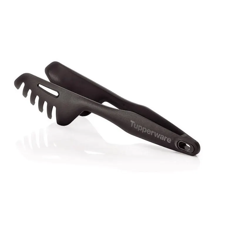 Kitchen Tongs, Tupperware Multipurpose Tongs, Close To Hand Cook Tongs Black Multistage Clamp