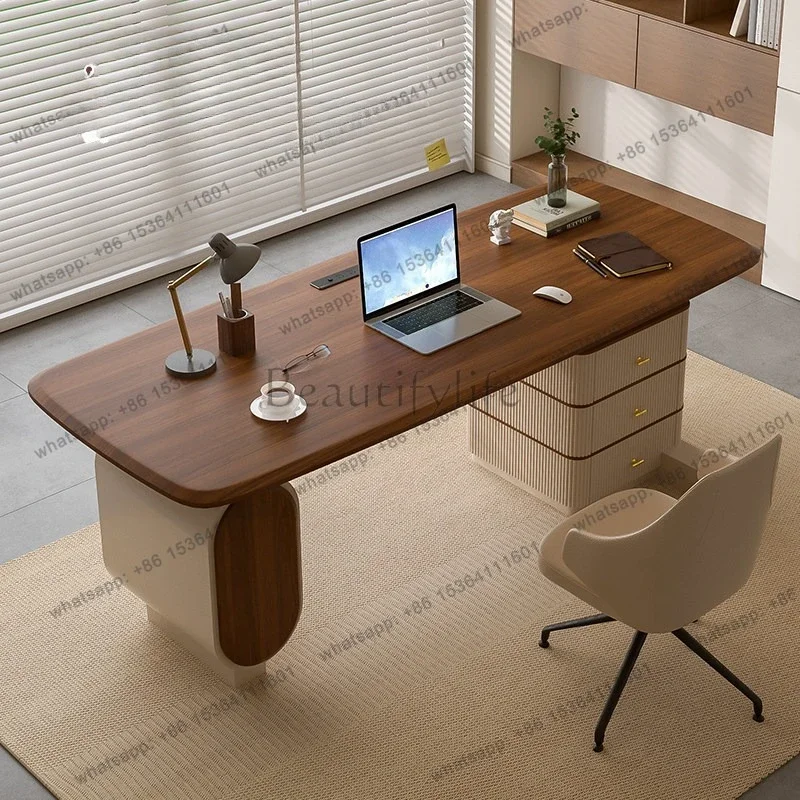 

FG11Medieval computer desk household Italian minimalist boss desk