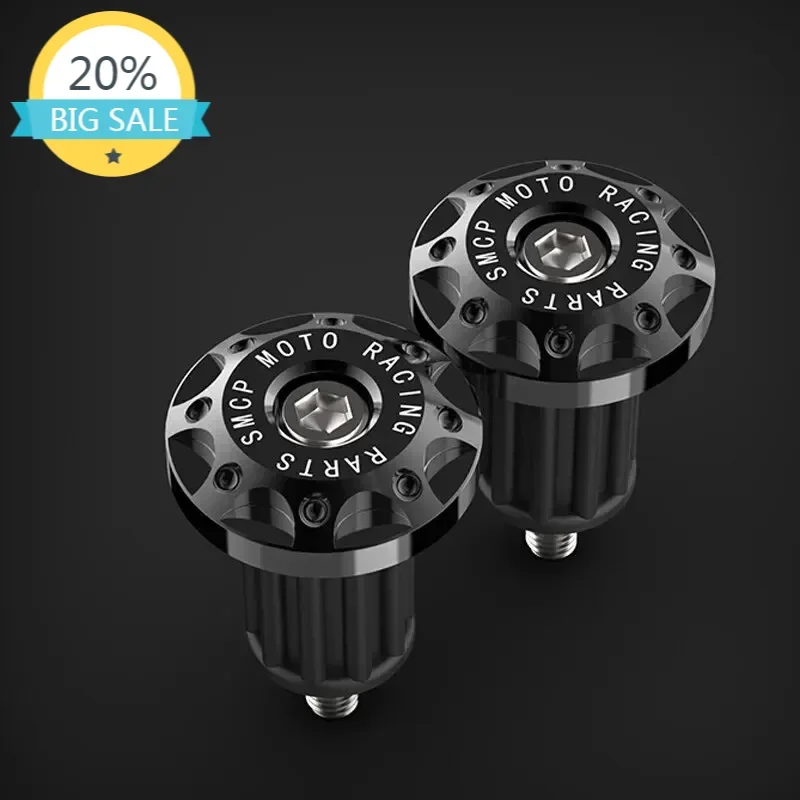 

6-color Motorcycle Handlebar End Plug Grip Handlebar Plug Cover Slider Motorcycle for Honda Yamaha