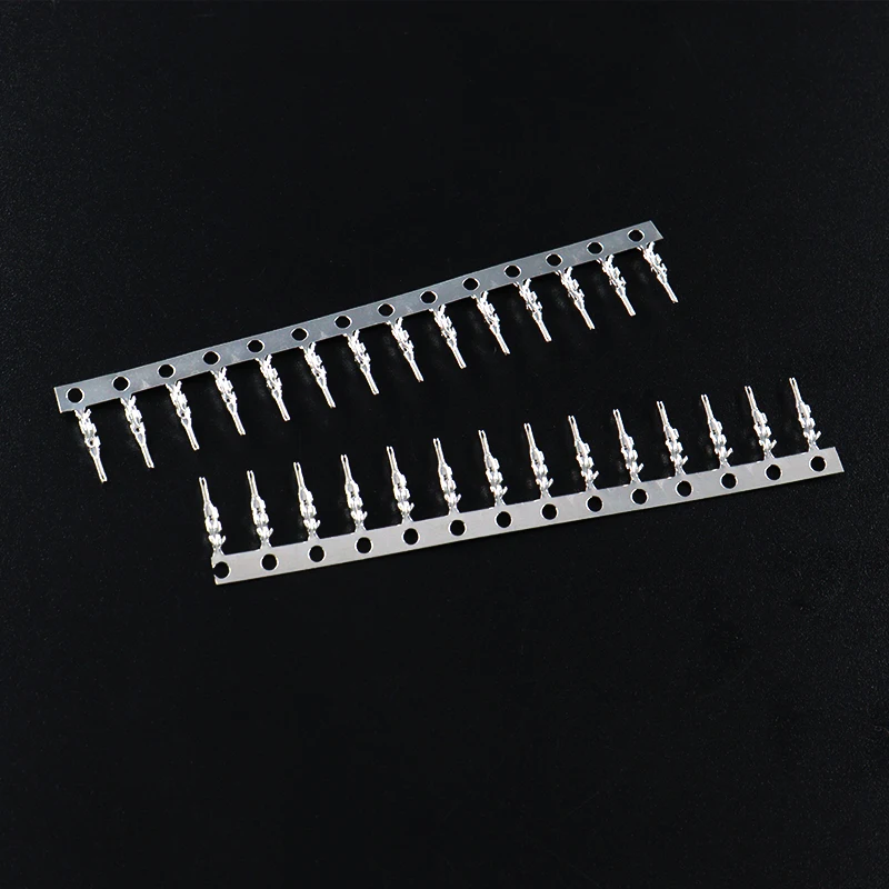 50PCS ZH 1.5 Connector Male Terminals Cold-pressed Reed Crimping Terminal ZH1.5 Male terminal