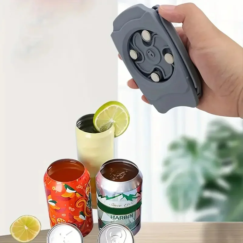 

1PC Multifunctional Portable Beer Can Opener, Can Cap Cut Coke Bottle Quick Opener, Party Bar Potluck Opener, Household Gadgets