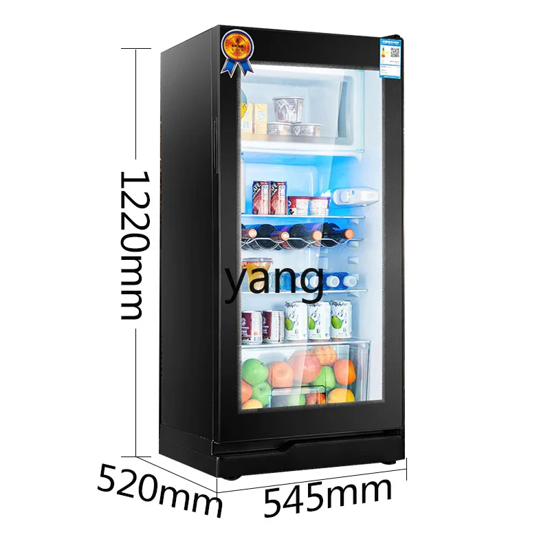 CX ثلاجة صغيرة منزلية خزانة طازجة مشروبات مبردة النبيذ الأحمر وجبات خفيفة مكتب غرفة المعيشة #4