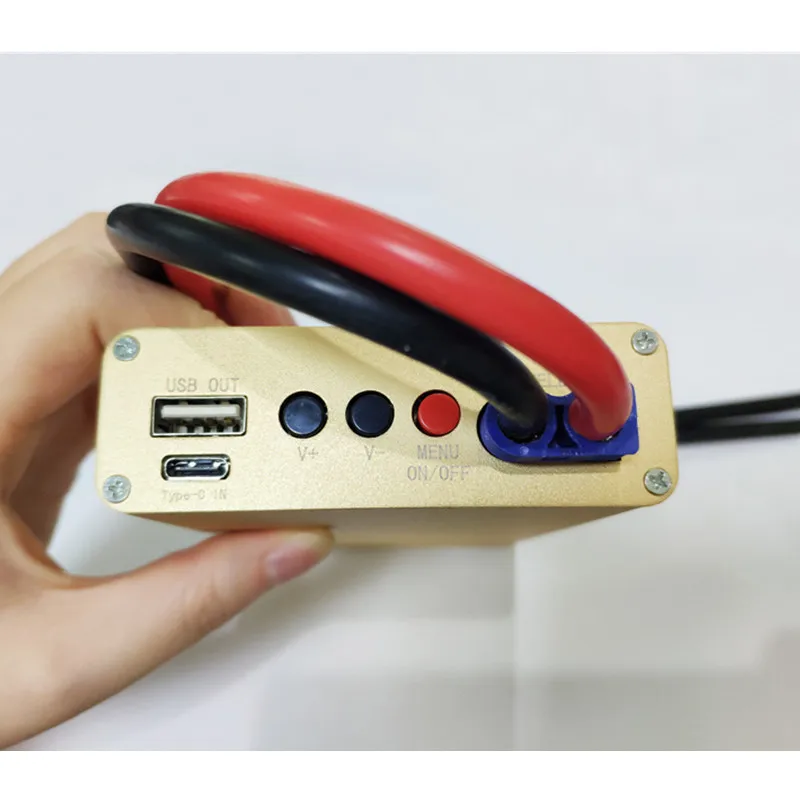 Type-C charging Handheld portable mini battery welder pen spot welding machine OLED color screen touch Dismantle welding pen