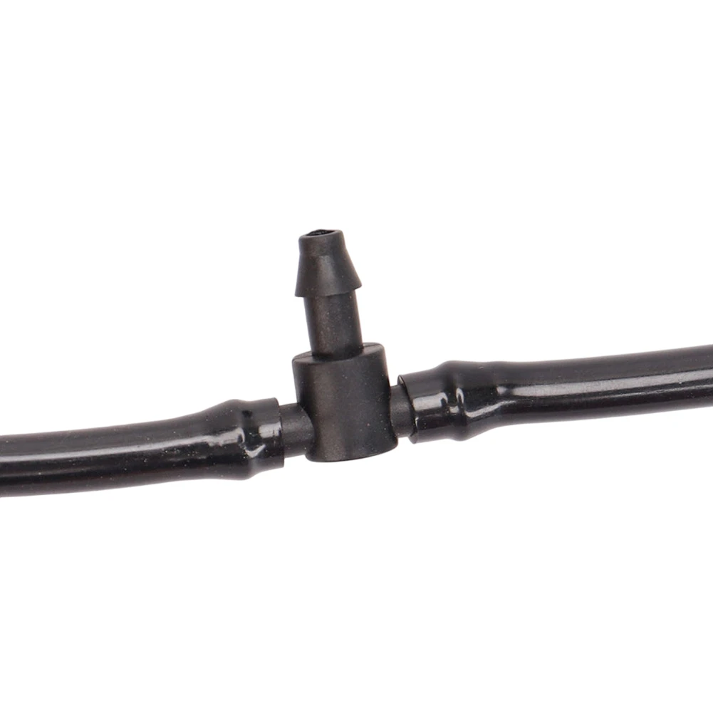1 4 Inch Fitting Barbed Tee Tubing For Vegetable Garden Drip Tubing Connectors For Irrigation Uv Resistant Material