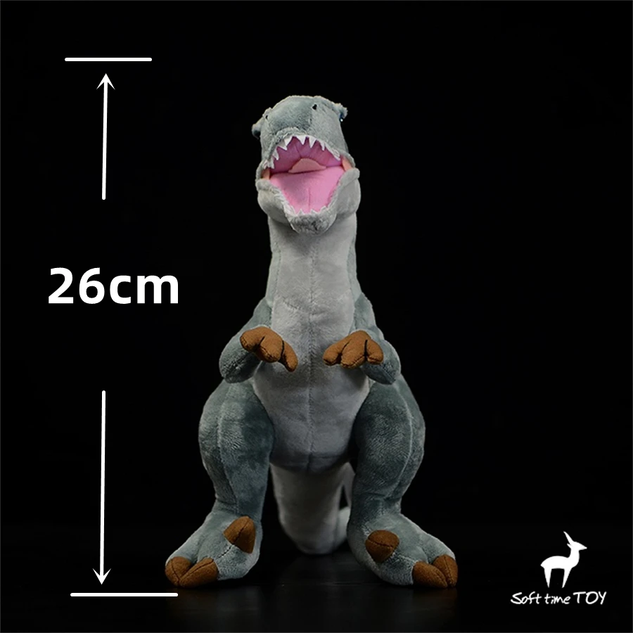 Velociraptor High Fidelity Anime Cute Jurassic Dinosaur Plushie Raptor Plush Toys Lifelike Animals Simulation Stuffed Doll Kawai