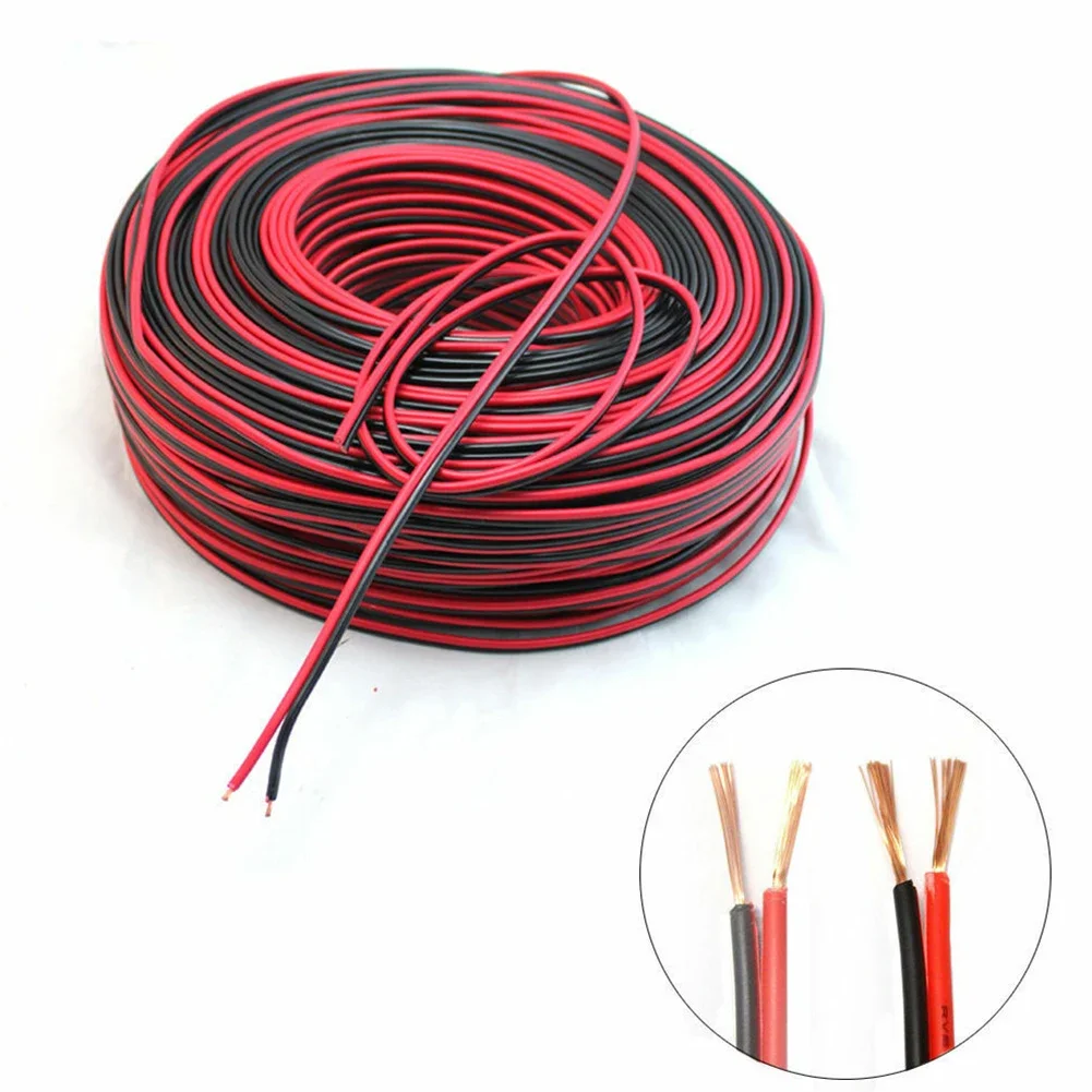 

Convenience Installation Lighting Accessories Extension Cable LED Strip Light Monochrome Connect Red Speaker Cord
