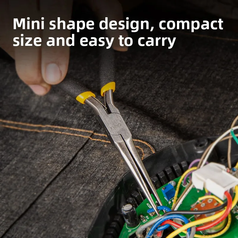 4/4.5/5/6 Inch Mini Long Nose Pliers Universal Wire Cutter Multifunction Hardware Hand Tools Electrician Pliers for DIY Jewelry